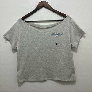 Hollister Easy Off-the-Shoulder Star Graphic Tee